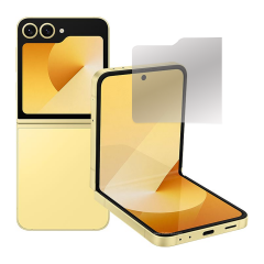 Microcase Samsung Galaxy Z Flip6 Telefon Arkası için Tempered Cam AL5352