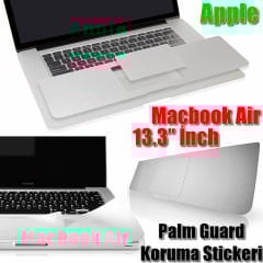 Macbook Air 13.3'' Klavye Altı + Track Ped Film
