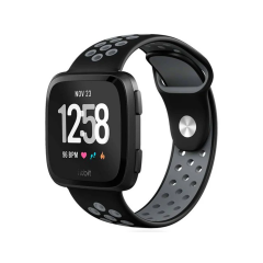 Microcase Huawei Watch D2 için Delikli Silikon Kordon Kayış - KY6558