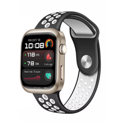 Microcase Huawei Watch D2 için Delikli Silikon Kordon Kayış - KY6558