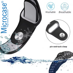 Microcase Huawei Watch D2 için Delikli Silikon Kordon Kayış - KY6558