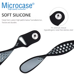 Microcase Huawei Watch D2 için Delikli Silikon Kordon Kayış - KY6558