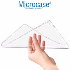 Microcase iPad Pro 12.9 2017 Silikon Soft Kılıf - Şeffaf