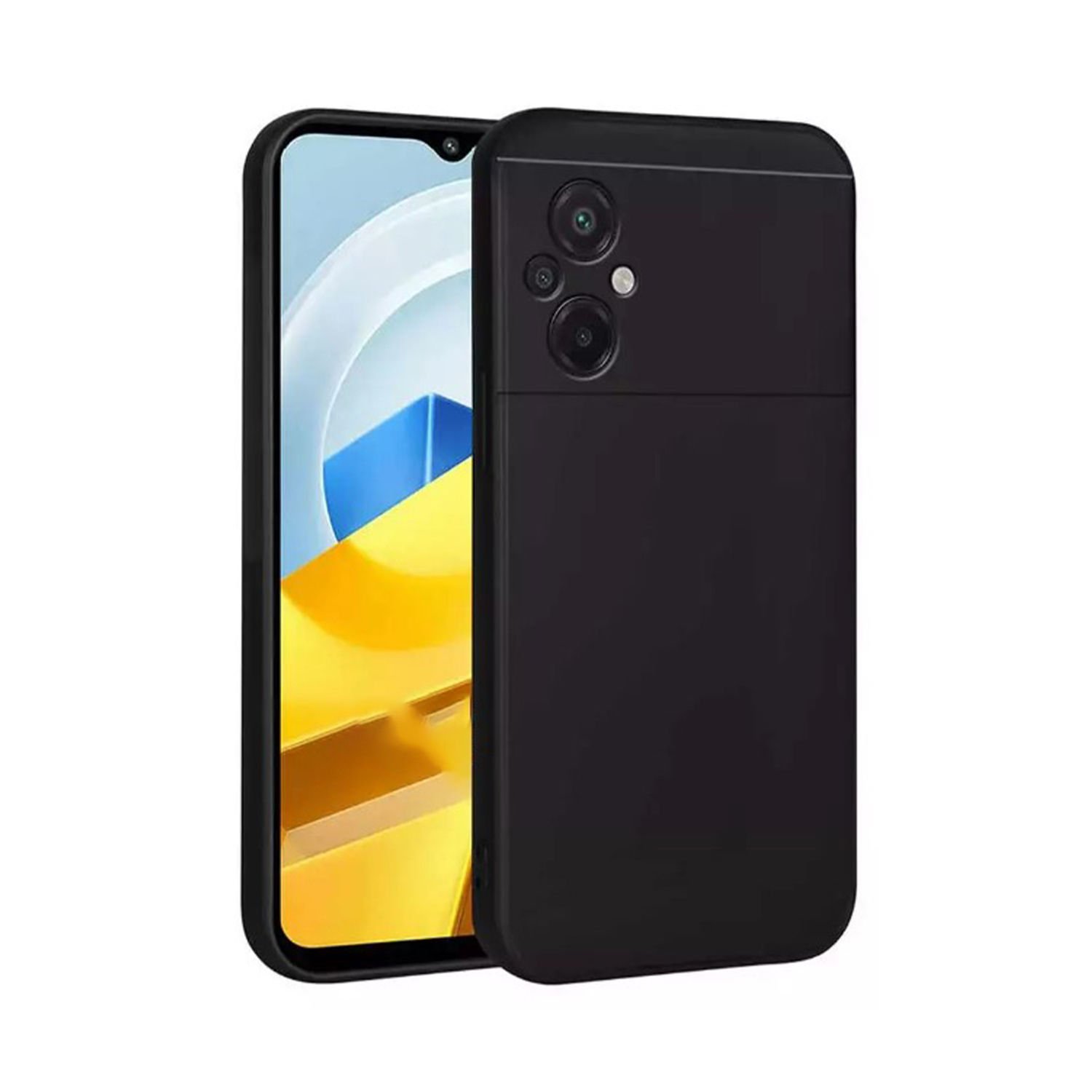 Microcase Xiaomi Redmi Note 11R (Global) Matte Serisi Silikon TPU Kılıf - Siyah AL3367