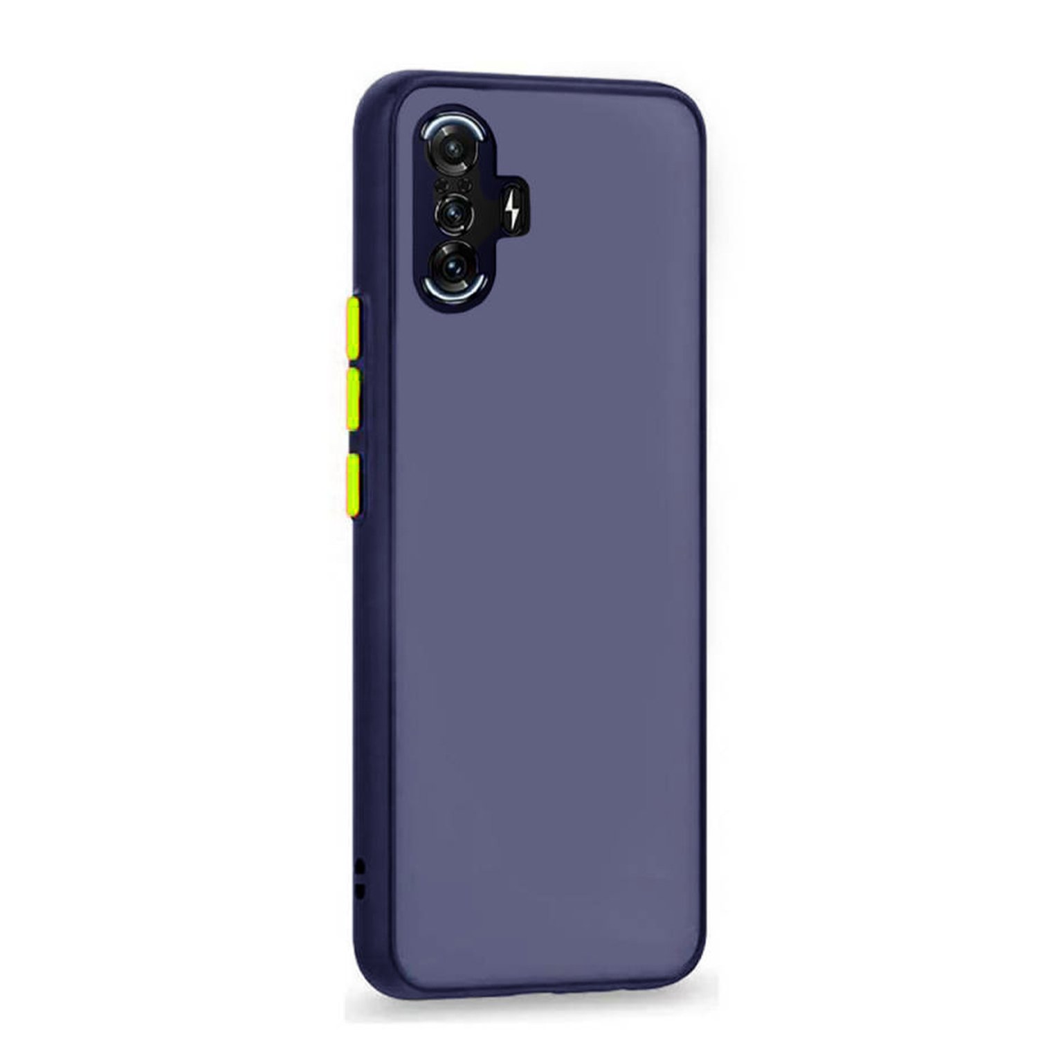 Microcase Xiaomi Redmi K40 Gaming London Serisi Darbeye Dayanıklı Kılıf - Buzlu Mavi