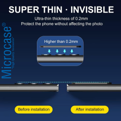 Microcase Huawei Pura 80 Ultra Uyumlu Kamera Lens Koruma Halkası - Kapalı Tasarım -Siyah AL3401