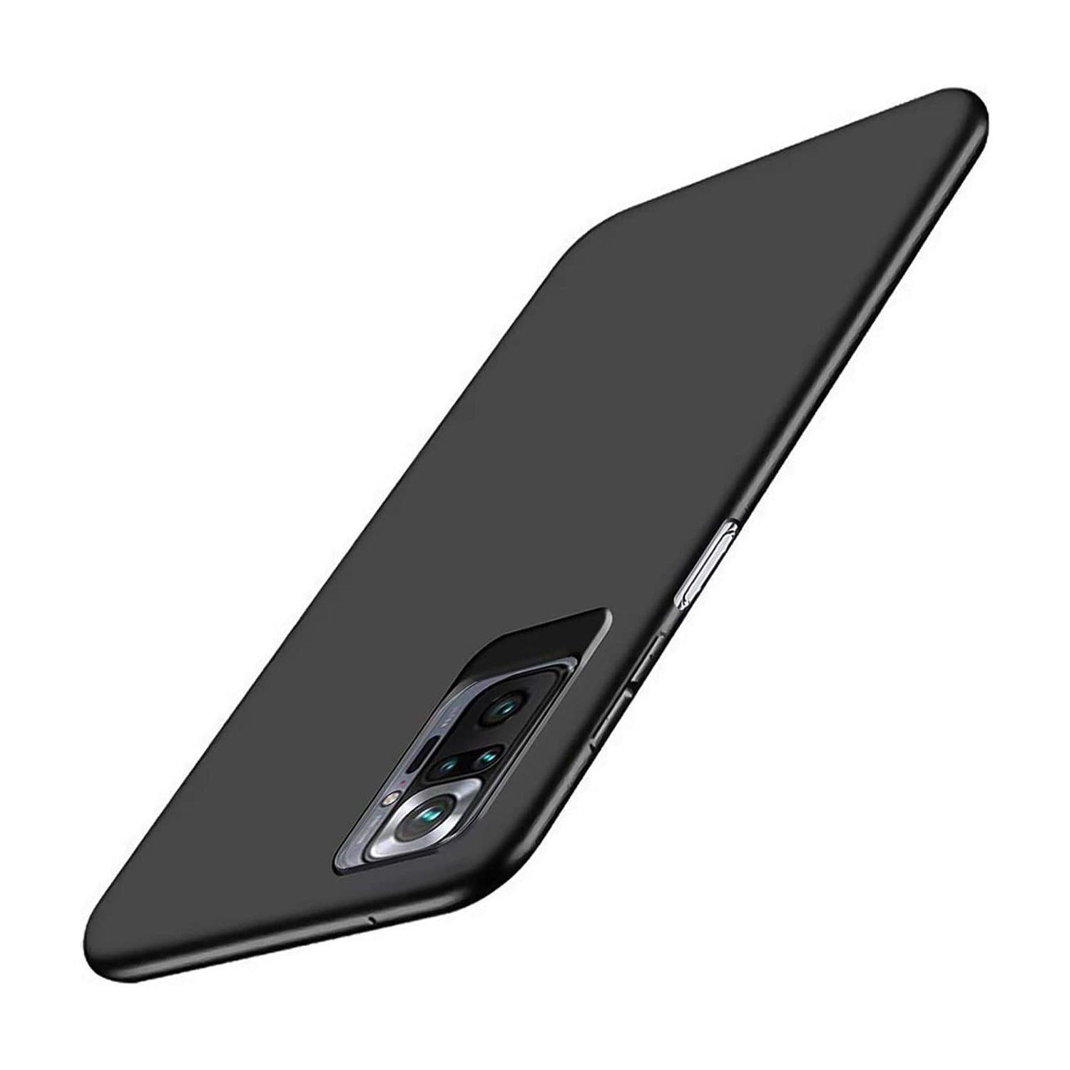 Microcase Xiaomi Poco M5s (Global) Matte Serisi Silikon TPU Kılıf - Siyah AL3367