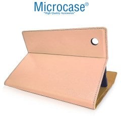Microcase iPad Air 4.Nesil 10.9 inch 2020 Sleeve Serisi Mıknatıs Kapaklı Standlı Kılıf - Toz Pembe