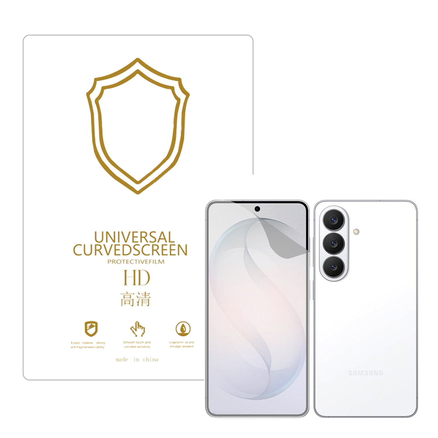 Microcase Samsung Galaxy S26 ile Uyumlu Full Tpu Nano Ön Ekran Koruma Filmi - EKM101