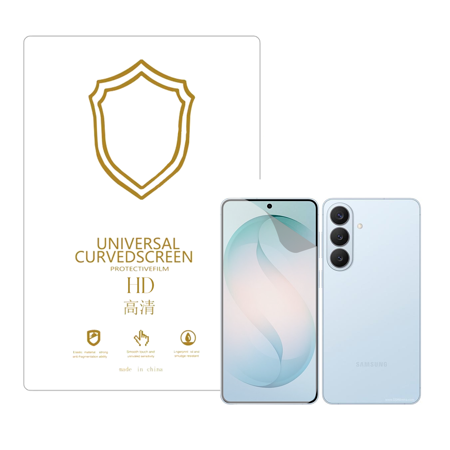 Microcase Samsung Galaxy S26 Plus ile Uyumlu Full Tpu Nano Ön Ekran Koruma Filmi - EKM101