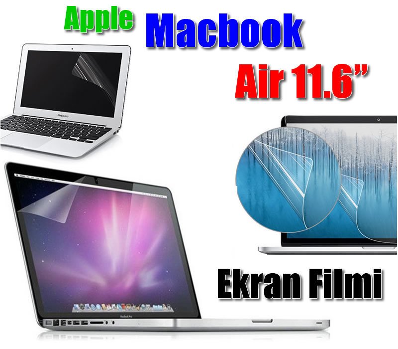 Apple Macbook Air 11.6'' Ekran Koruma Filmi