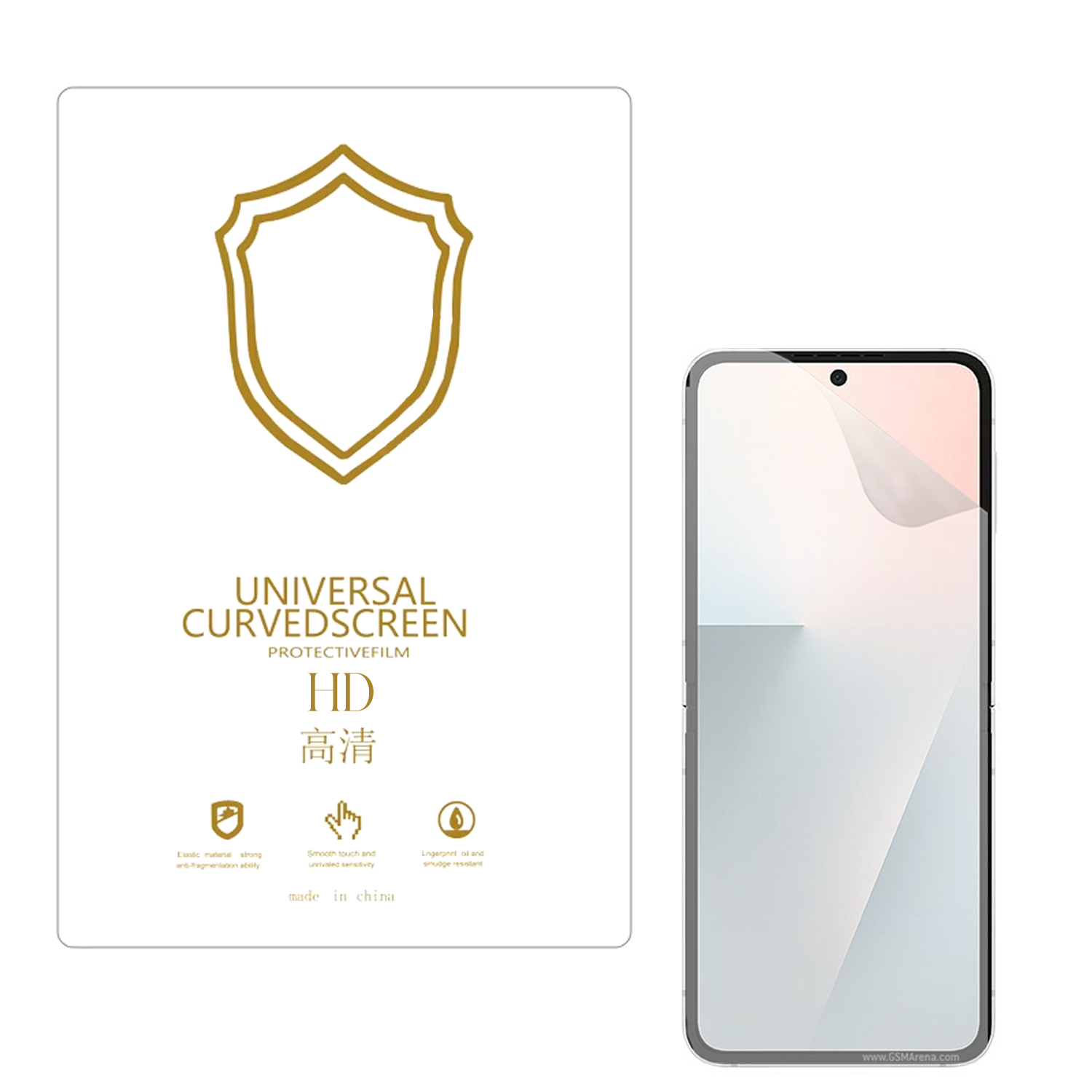 Microcase Samsung Galaxy Z Flip 7 FE ile Uyumlu Full Tpu Nano Ön Ekran Koruma Filmi - EKM101