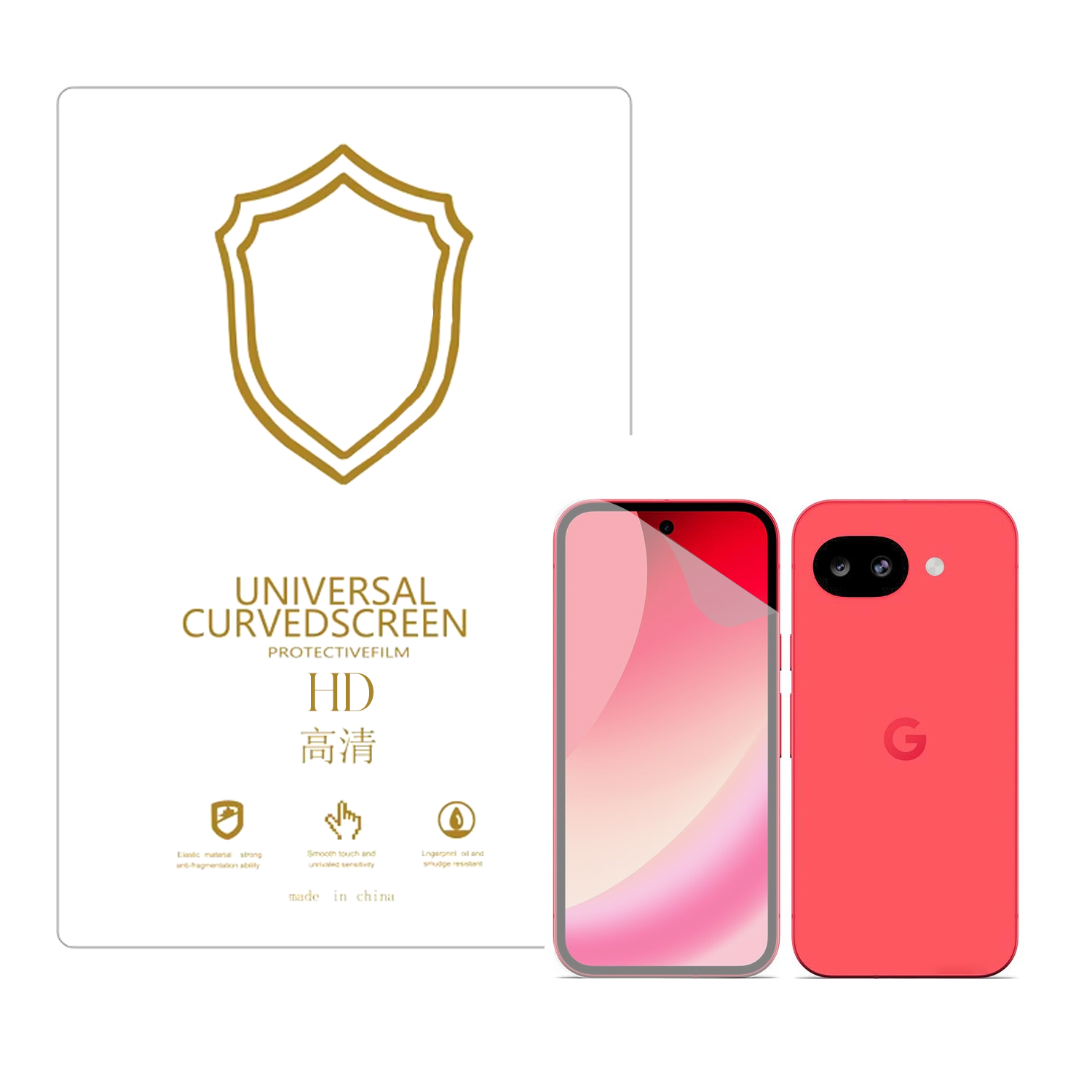 Microcase Google Pixel 10A ile Uyumlu Full Tpu Nano Ön Ekran Koruma Filmi - EKM101
