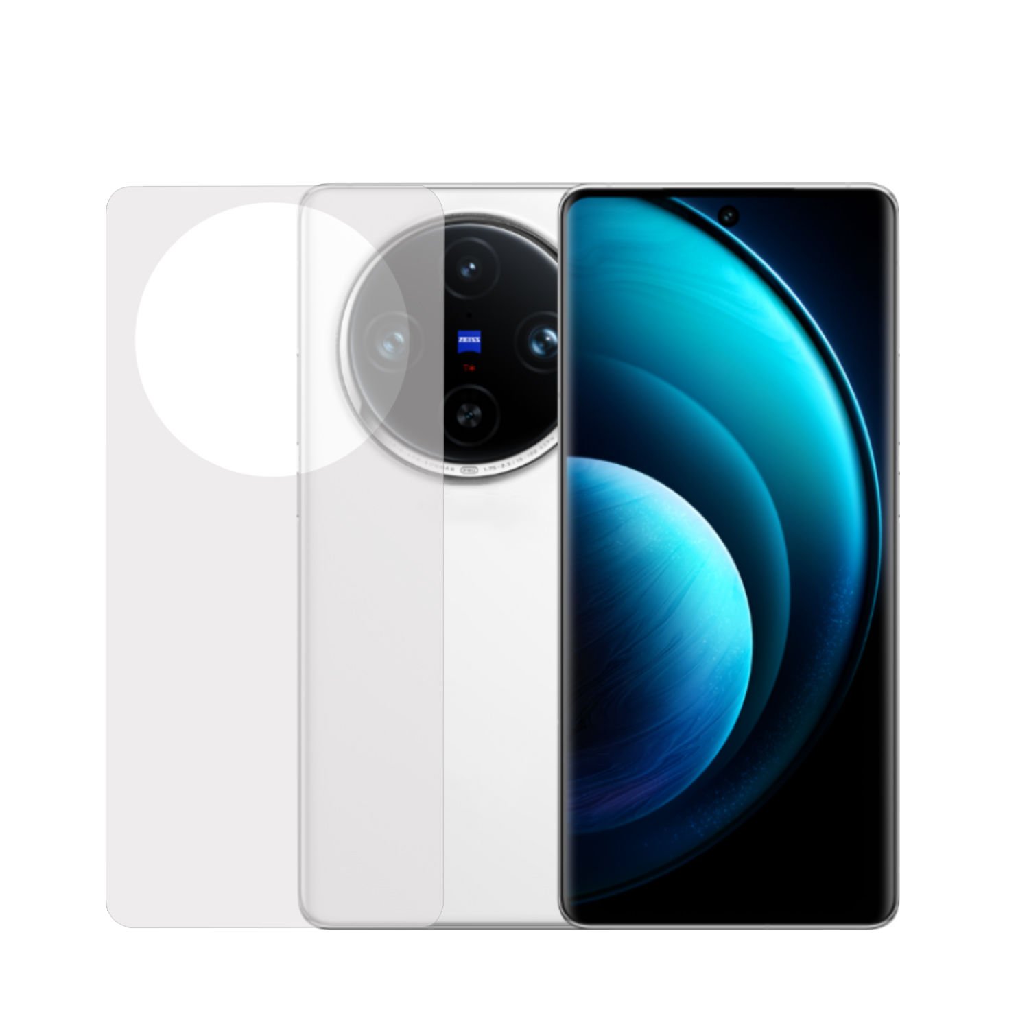 Microcase Vivo X100 Pro Full Arka Kaplama Koruma Filmi -AL3281