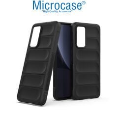Microcase Xiaomi 12 Lite Miami Serisi Darbeye Dayanıklı Silikon Kılıf - AL3420 Açık Gri