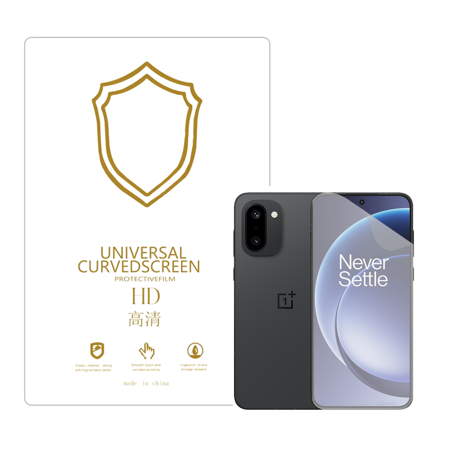 Microcase OnePlus 15R ile Uyumlu Full Tpu Nano Ön Ekran Koruma Filmi - EKM101