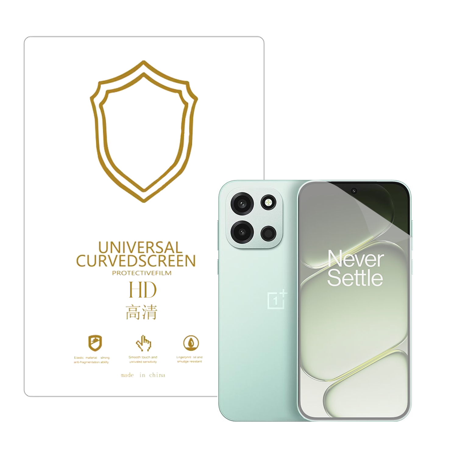 Microcase OnePlus Turbo 6 ile Uyumlu Full Tpu Nano Ön Ekran Koruma Filmi - EKM101