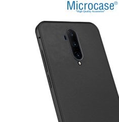 Microcase OnePlus 7T Pro Elektrocase Serisi Kamera Korumalı Silikon Kılıf - Siyah