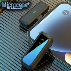 Microcase Lightning Girişli Tekli Profesyonel Wireless Kablosuz Yaka Mikrofonu Lavalier - AL4117