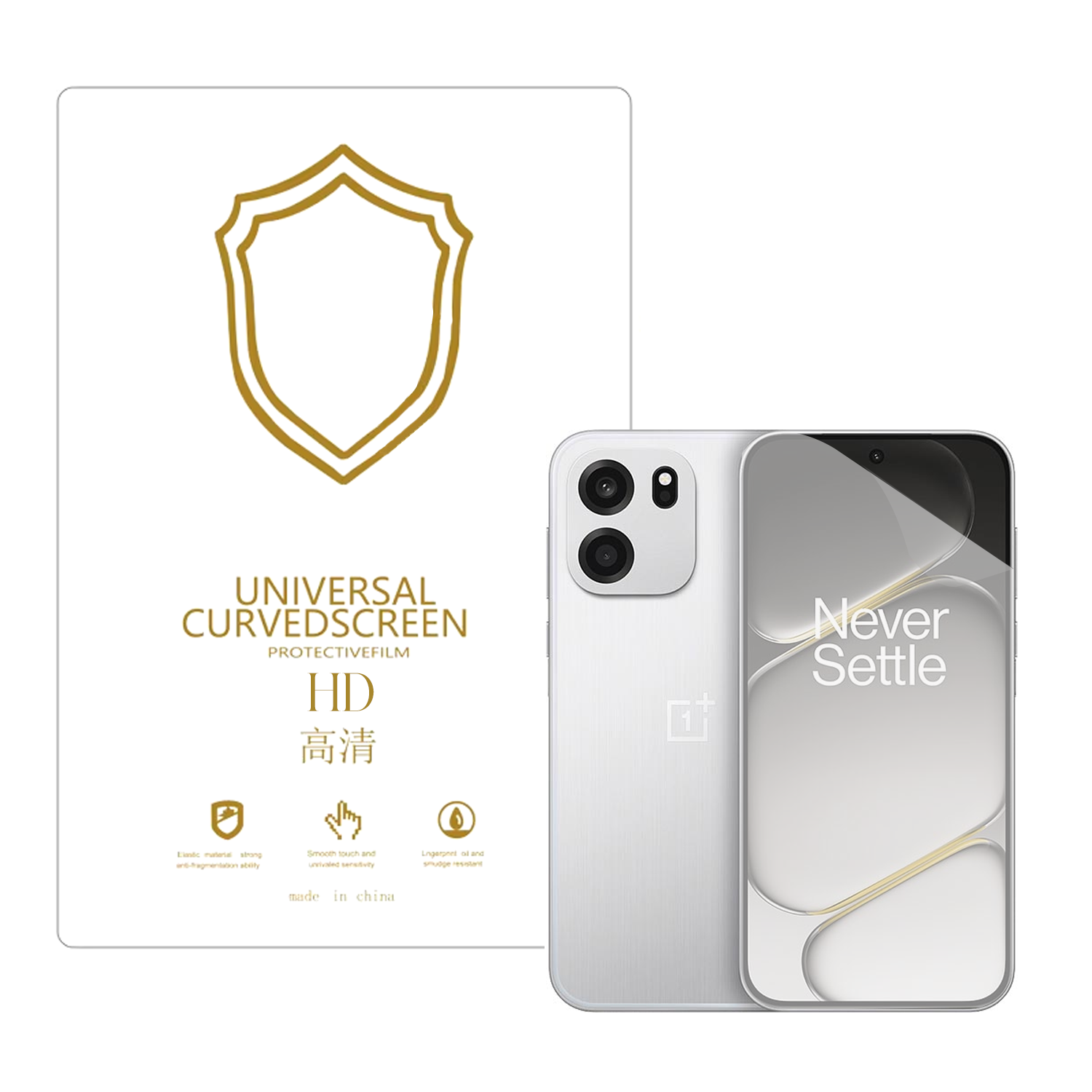 Microcase OnePlus Turbo 6V ile Uyumlu Full Tpu Nano Ön Ekran Koruma Filmi - EKM101