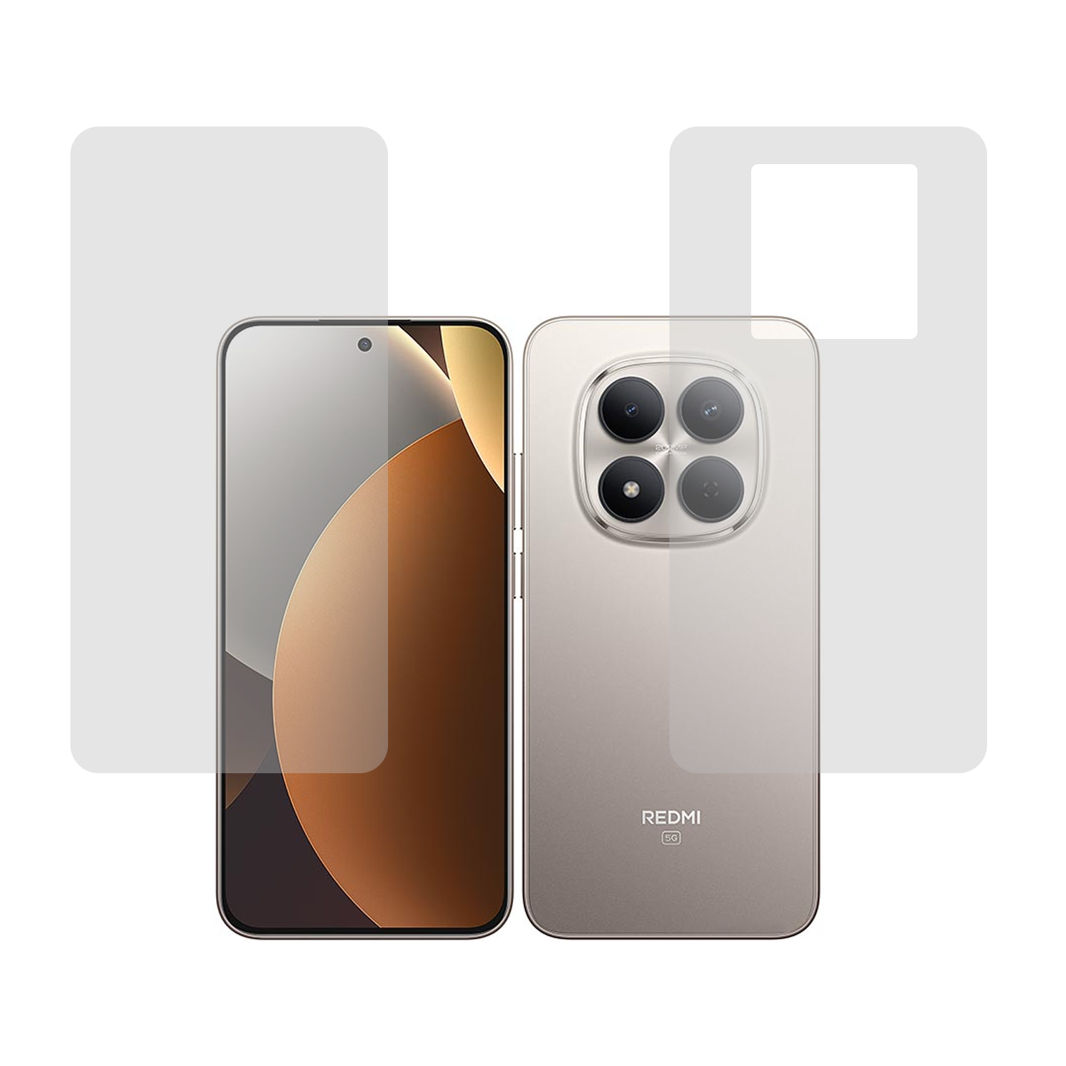 Microcase Xiaomi Redmi Note 15 Pro Full Ön Arka Kaplama Koruma Filmi - AL3279