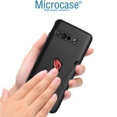 Microcase Asus Rog Phone 3 Matte Serisi Silikon TPU Kılıf - Siyah AL3367