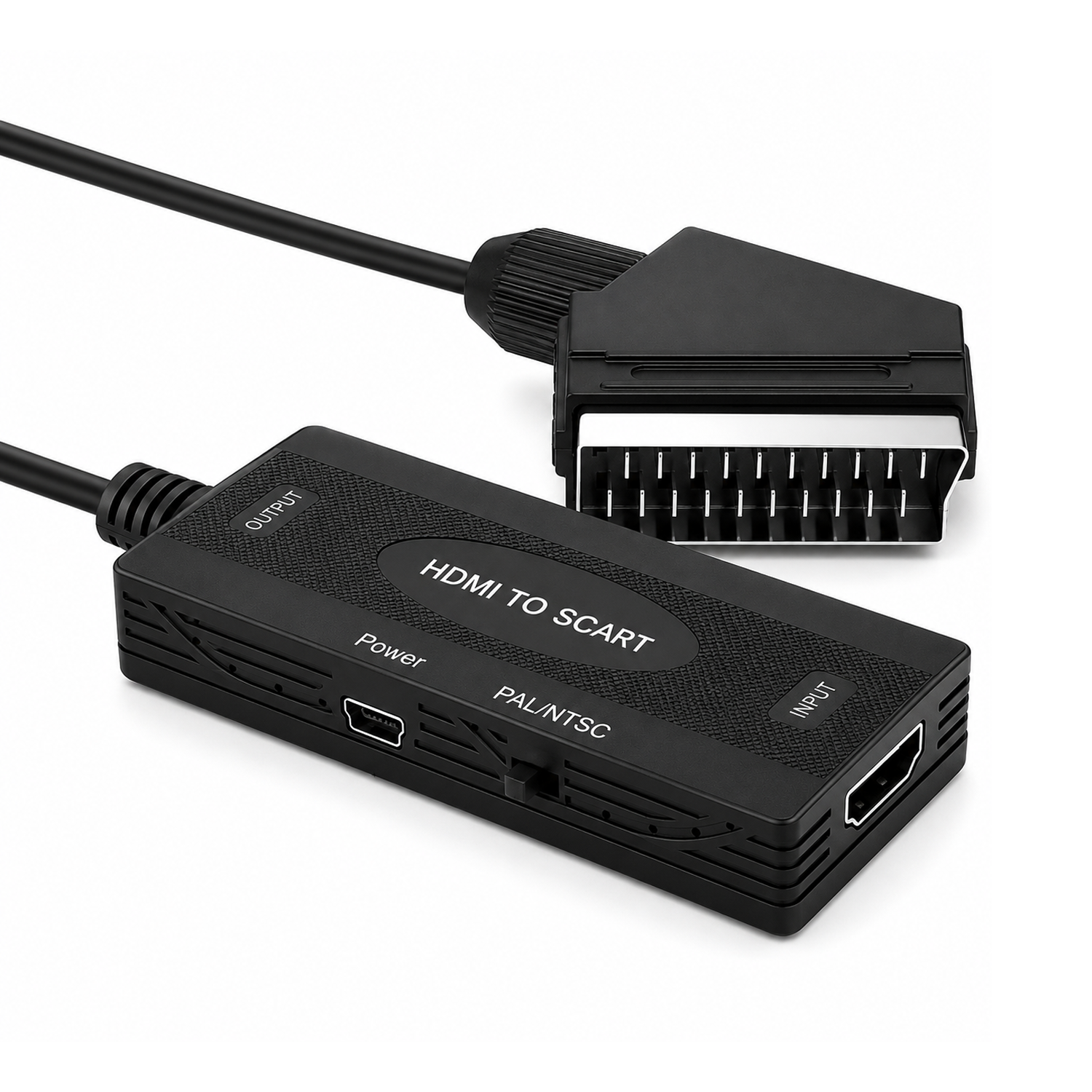 Microcase HDMI to SCART PAL NTSC Destekli 1080P AV Dönüştürücü Çevirici Adaptör AL5765