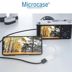 Microcase iPhone iPad Android Type-C to USB Kamera Adaptörü - AL4120 Beyaz