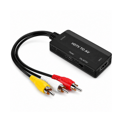 Microcase HDTV to AV RCA Dönüştürücü 1080P HDMI to RCA Çevirici Adaptör AL5745