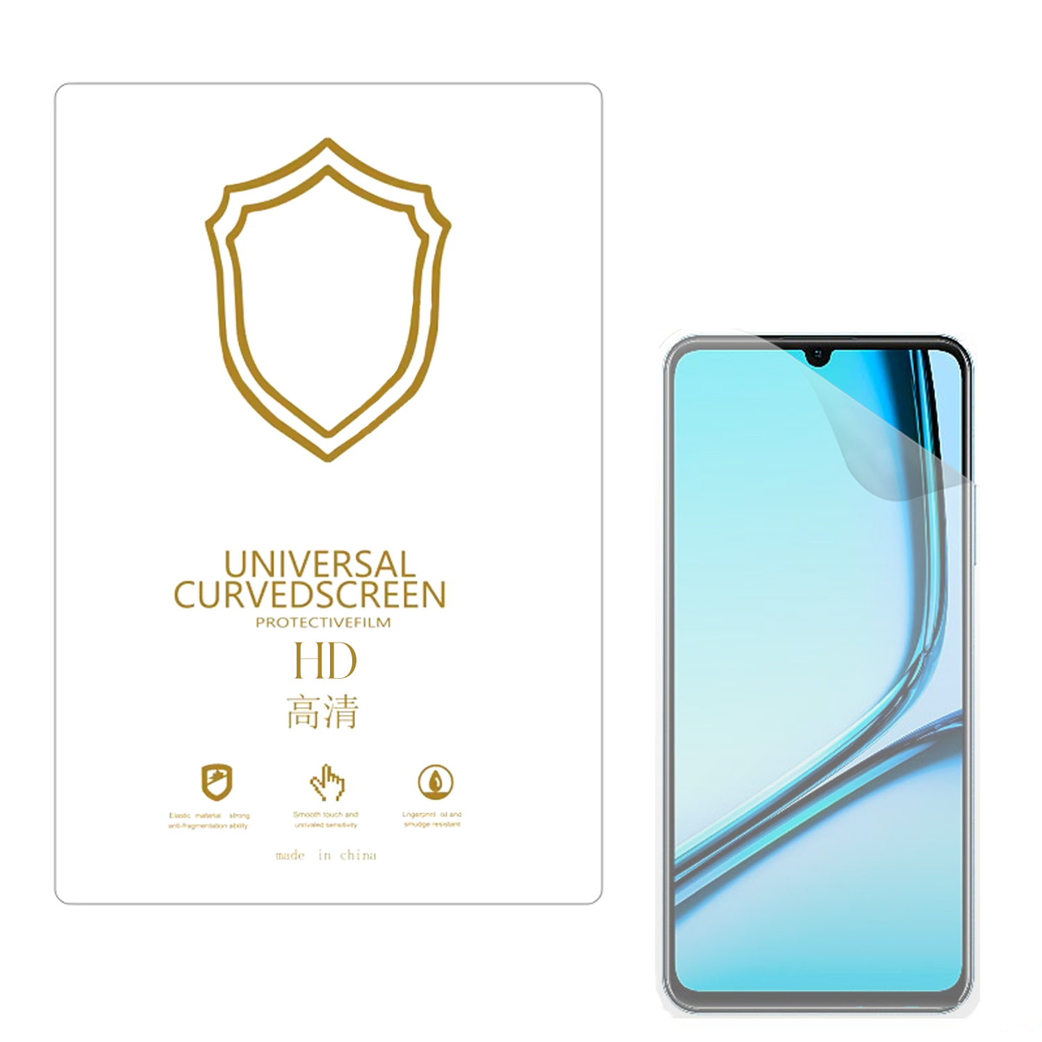 Microcase Infinix Note 50 ile Uyumlu Full Tpu Nano Ön Ekran Koruma Filmi - EKM101