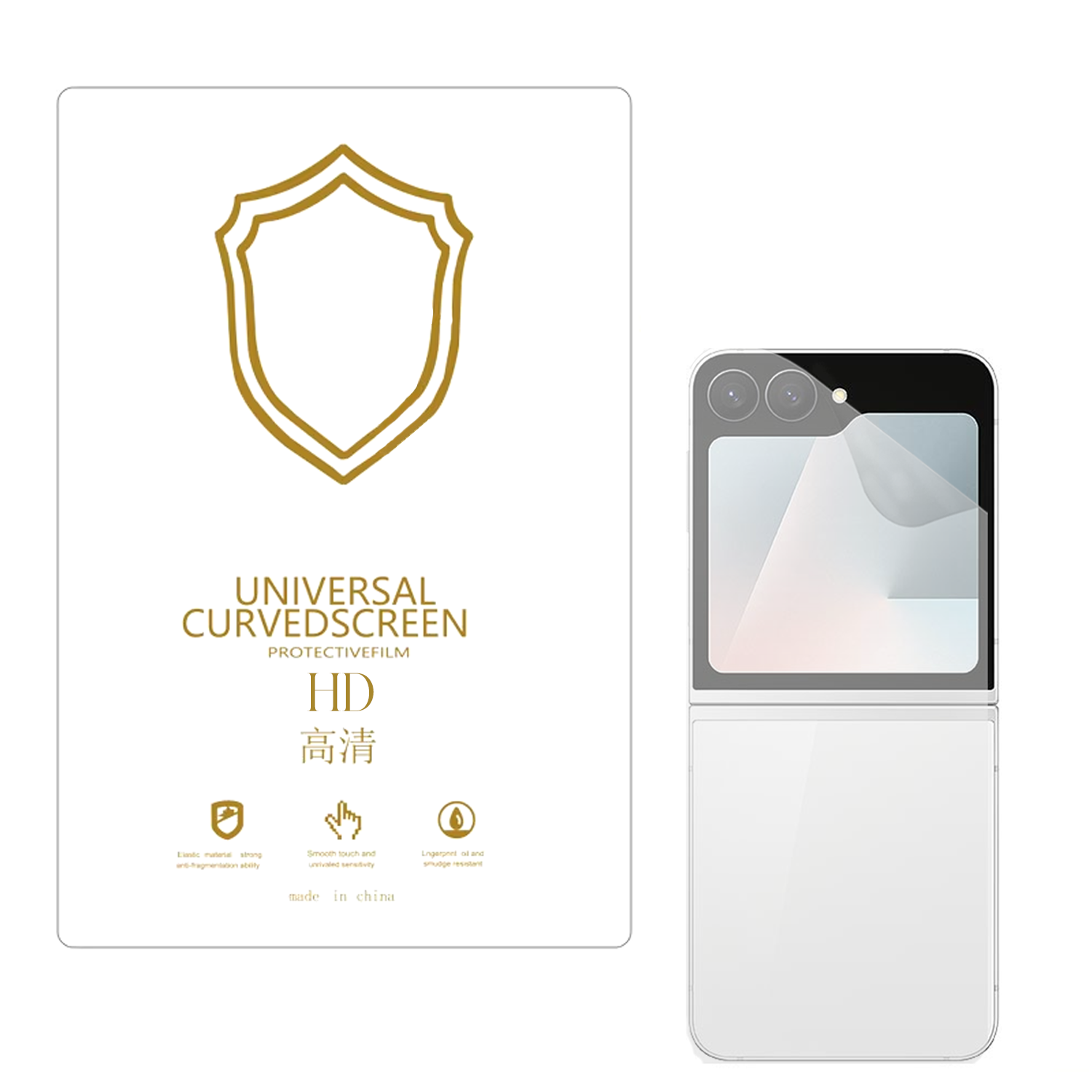 Microcase Samsung Galaxy Z Flip 7 FE ile Uyumlu Full Tpu Nano Arka Ekran Koruma Filmi - EKM102