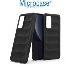 Microcase Xiaomi Poco X5 Miami Serisi Darbeye Dayanıklı Silikon Kılıf - AL3420 Açık Gri