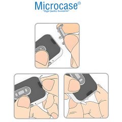 Microcase Xiaomi Redmi Watch 4/Mi Band 8 Pro için  22mm Metal Kordon Kayış Adaptörü-AL4954