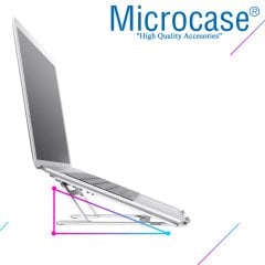 Microcase 7-17 inch Macbook Notebook Laptop için Aluminyum Stand 5 Kademeli Masaüstü Tutucu - AL2510