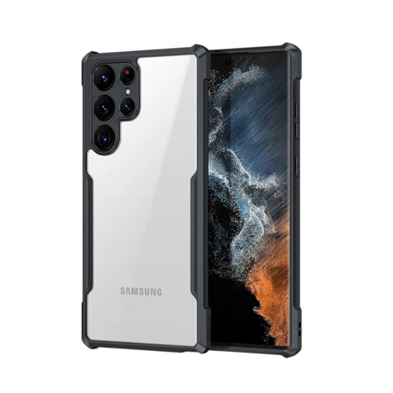 Microcase Samsung S24 Ultra  ile Uyumlu Airbag Serisi Darbeye Dayanıklı Köşe Korumalı Tpu Kılıf - AL3370
