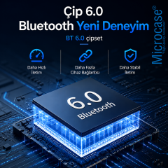 Microcase BT 6.0 USB Bluetooth Adaptör Kablosuz Alıcı Verici Dongle - AL5845