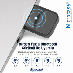 Microcase BT 6.0 USB Bluetooth Adaptör Kablosuz Alıcı Verici Dongle - AL5845