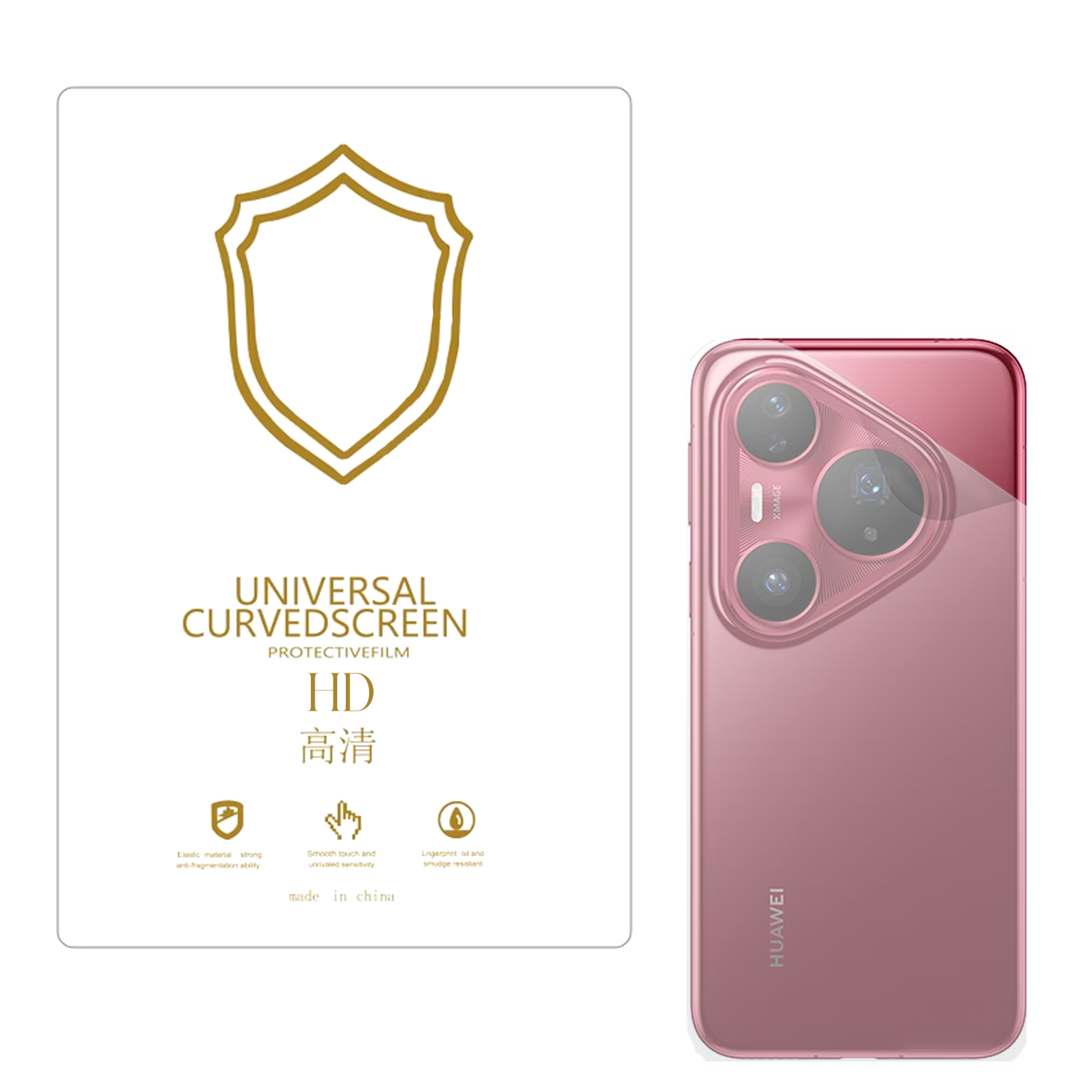 Microcase Huawei Pura 80 Pro Plus ile Uyumlu Full Tpu Nano Arka Ekran Koruma Filmi - EKM102