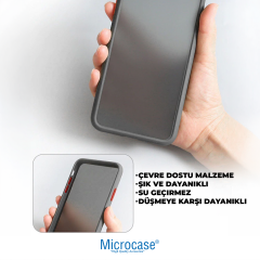 Microcase Xiaomi 17T Pro ile uyumlu London Serisi Darbeye Dayanıklı Kılıf - Siyah AL3415