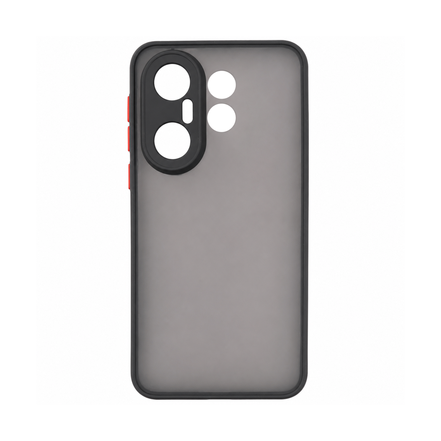 Microcase Vivo X200 FE ile uyumlu London Serisi Darbeye Dayanıklı Kılıf - Siyah AL3415