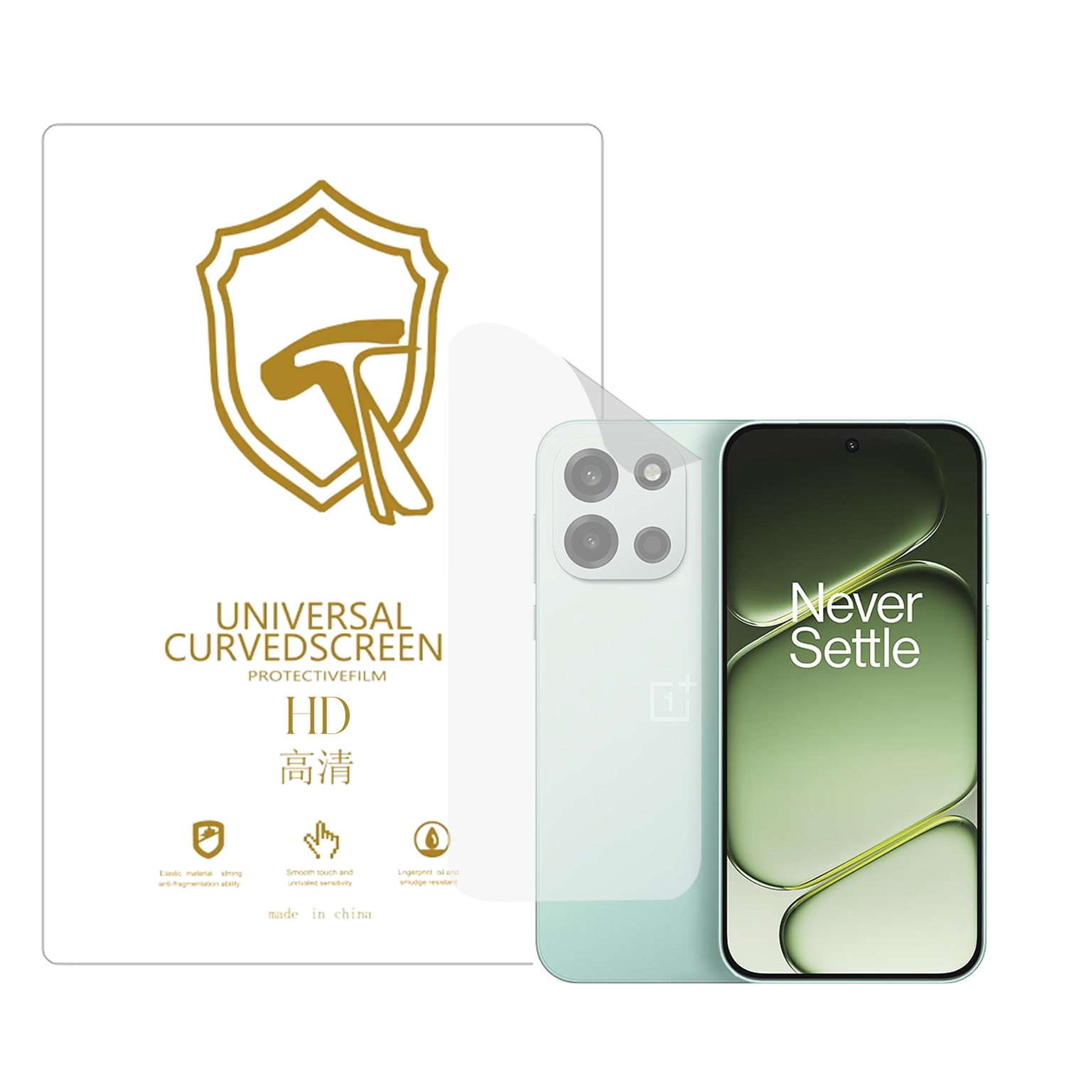 Microcase OnePlus Turbo 6 ile Uyumlu Full Tpu Nano Arka Ekran Koruma Filmi - EKM102