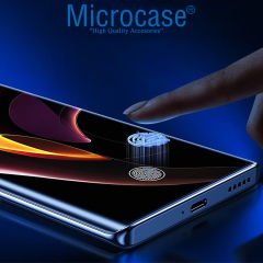 Microcase Realme 10 Pro Plus için 3D Curved Tam Kaplayan Kavisli Tempered Cam Ekran Koruyucu - AL3282