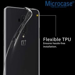 Microcase OnePlus 7T Pro İnce 0.2 mm Soft Silikon Kılıf - Şeffaf