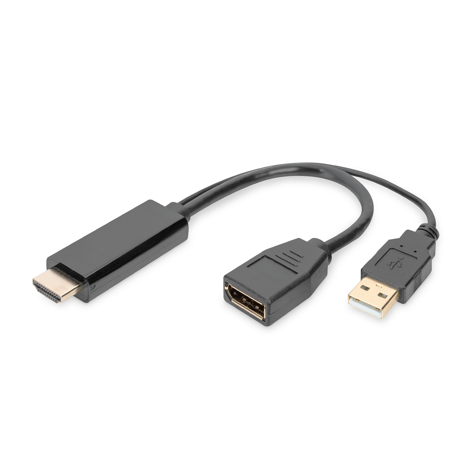 Microcase 4K Ultra HD HDMI to DisplayPort Dönüştürücü Adaptör - PC Laptop DVD ve TV Monitör Uyumlu Siyah Kablo - AL5760