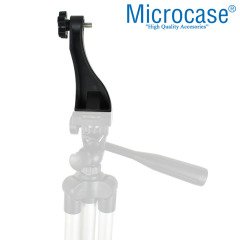 Microcase Dürbünü Tripoda Bağlamak için Dürbün ve Tripod Bağlantı Adaptörü - AL2515 SİYAH