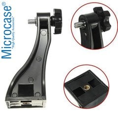 Microcase Dürbünü Tripoda Bağlamak için Dürbün ve Tripod Bağlantı Adaptörü - AL2515 SİYAH