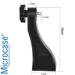 Microcase Dürbünü Tripoda Bağlamak için Dürbün ve Tripod Bağlantı Adaptörü - AL2515 SİYAH
