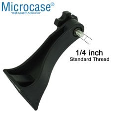 Microcase Dürbünü Tripoda Bağlamak için Dürbün ve Tripod Bağlantı Adaptörü - AL2515 SİYAH