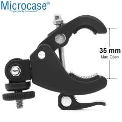 Microcase Aksiyon Kameralar için Bisiklet Gidon Klips + Telefon Başlık - AL2706