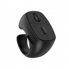 Microcase TikTok Yüzüğü Bluetooth Akıllı Uzaktan Kumanda Sayfa Çevirici Video Kaydırma Parmağı Şarjlı Kumanda - AL5766